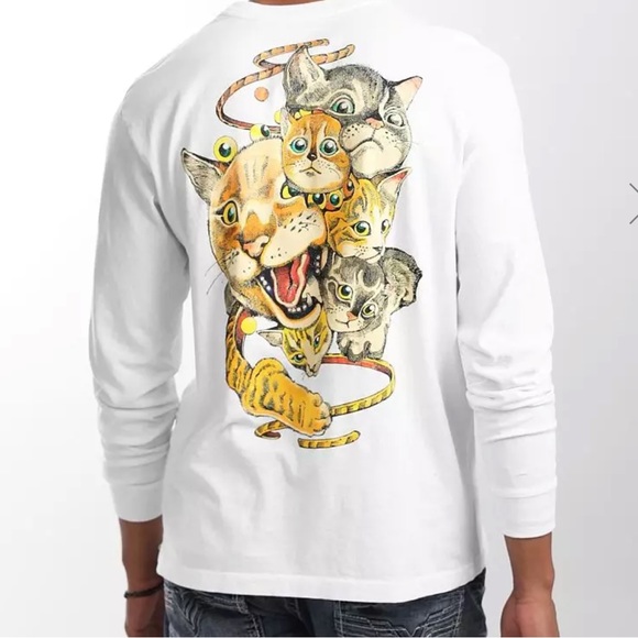 RVCA Long Sleeve Tee.   M - Picture 3 of 5